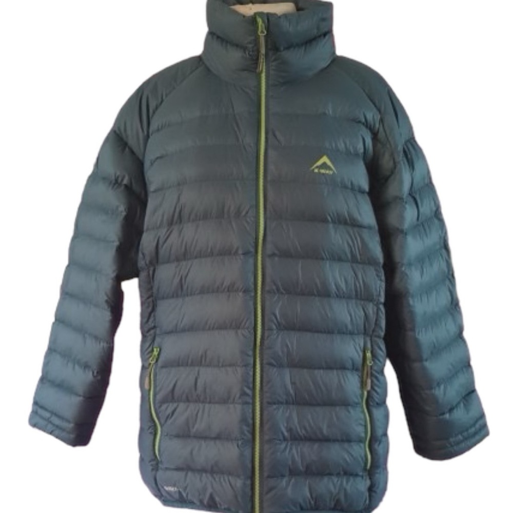 K-Way 650 Down Drake Teal Blue Green Men’s Jacket Size Medium